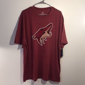 NEW MENS NHL ARIZONA COYOTES 2XL TSHIRT ICE HOCKEY